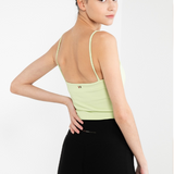 Daphne Women Crop Tank (Light Green)