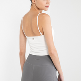 Daphne Women Crop Tank (White)