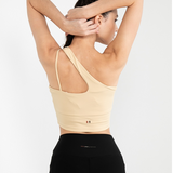 Avril Women Sports Bra (Light Yellow)