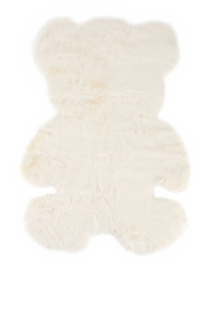Teddy Faux Fur Rug (White)