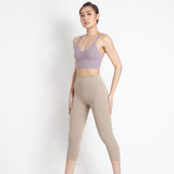 Emersyn Women Crop Length - Legging (Khaki)