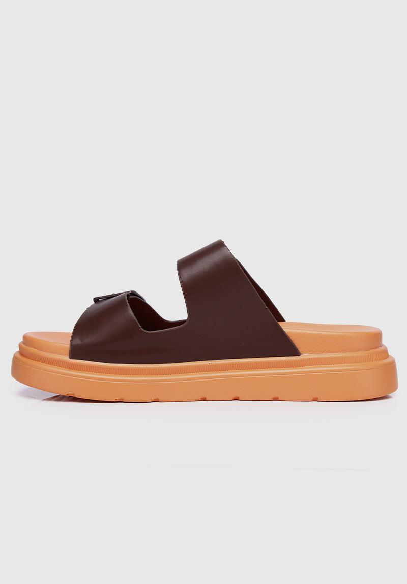 Kendall Open Toe Sandals & Flip Flops (Dark Orange)