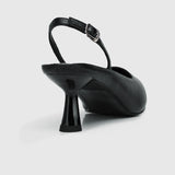 Charmaine Pointed Toe Heels (Black)