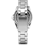 Victoria Silver Stainless Steel Strap Watch (Smoke)