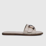 Coleen Open Toe Sandals & Flip Flops (Bone)