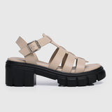 Christabel Open Toe Sandals & Flip Flops (Almond)