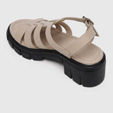 Christabel Open Toe Sandals & Flip Flops (Almond)