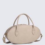 Nurita Harith Nyeki Oval Top Handles Bag (Burlywood)