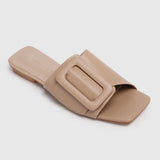 Nurita Harith Hiba Open Toe Sandals & Flip Flops (Nude)