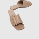 Nurita Harith Hiba Open Toe Sandals & Flip Flops (Nude)