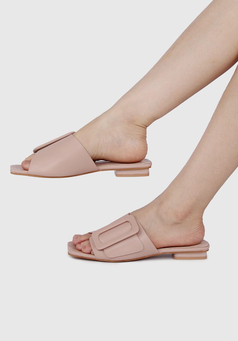 Nurita Harith Hiba Open Toe Sandals & Flip Flops (Pink)