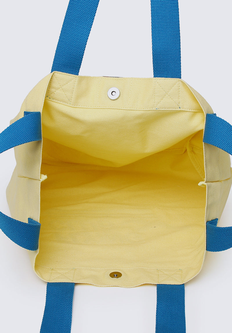 Milliot Club Flying Club Tote Bag (Light Yellow)