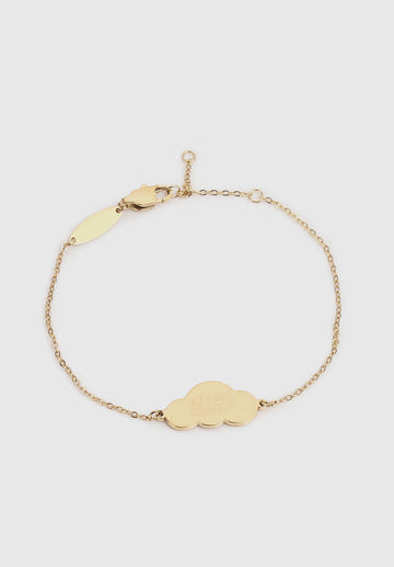 Cloud Surfer Bracelet (Gold)