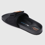Free Fly Open Toe Women Sandals & Flip Flops (Black)