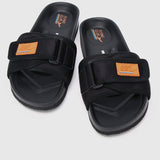 Free Fly Open Toe Women Sandals & Flip Flops (Black)