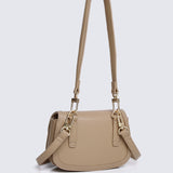 Nurita Harith Naime Saddle Crossbody Belt Bag (Tan)