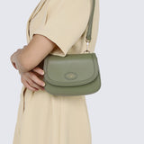 Nurita Harith Naime Saddle Crossbody Belt Bag (Green)