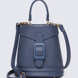 Nurita Harith Noaya Bucket Bag (Steel Blue)