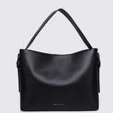 Nurita Harith Noura Large Boxy Tote Bag (Black)