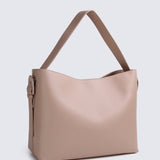 Nurita Harith Noura Large Boxy Tote Bag (Pink)