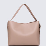 Nurita Harith Noura Large Boxy Tote Bag (Pink)