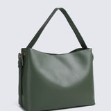 Nurita Harith Noura Large Boxy Tote Bag (Olive)
