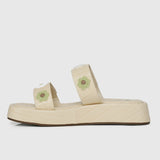 Disney Bambi Daisy Open Toe Sandals & Flip Flops (Blanched Almond)