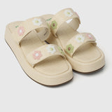 Disney Bambi Daisy Open Toe Sandals & Flip Flops (Blanched Almond)