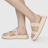 Disney Bambi Daisy Open Toe Sandals & Flip Flops (Blanched Almond)