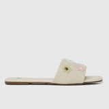 Disney Bambi A Floral Tale Open Toe Sandals & Flip Flops (Blanched Almond)