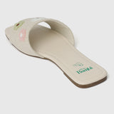 Disney Bambi A Floral Tale Open Toe Sandals & Flip Flops (Blanched Almond)