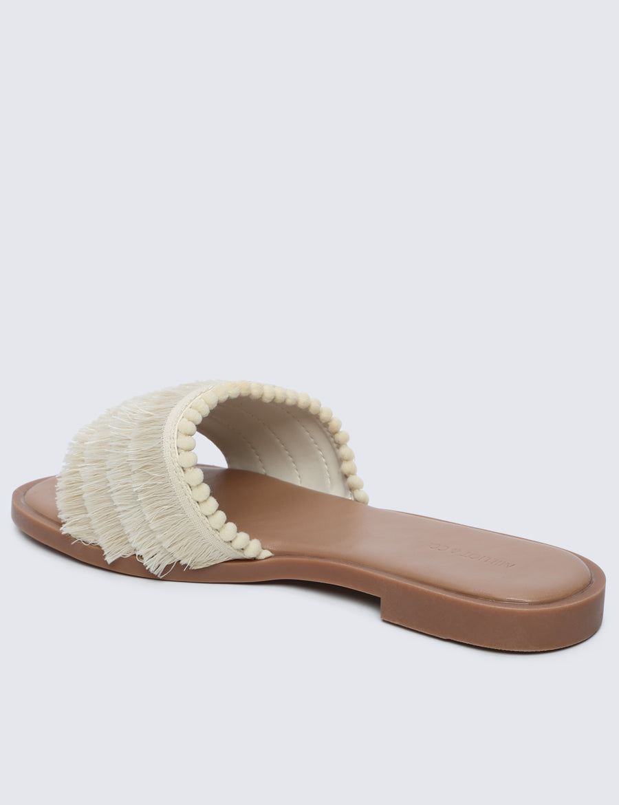 Tahnee Open Toe Sandals & Flip Flops (White)