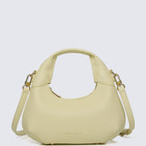 Nurita Harith Norri Small Hobo Bag (Light Yellow)