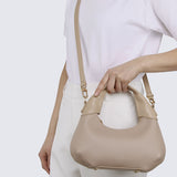 Nurita Harith Norri Small Hobo Bag (Tan)