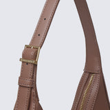 Nurita Harith Njeri Shoulder Hobo Bag (Cinnamon)