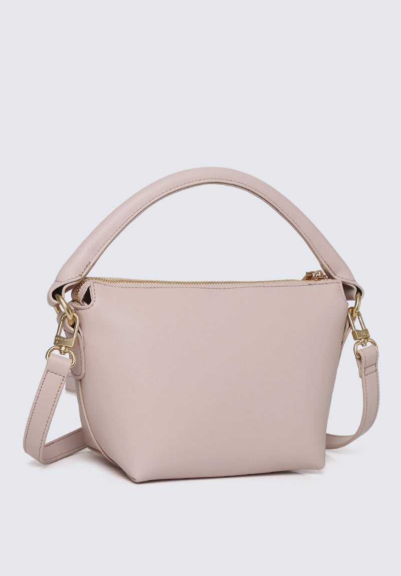 Nurita Harith Nzeri Boxy Top Handle Bag (Pink)