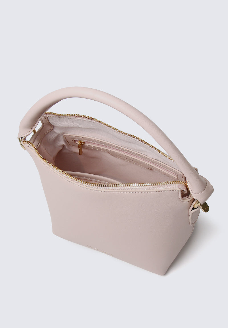 Nurita Harith Nzeri Boxy Top Handle Bag (Pink)
