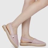 Disney Dumbo Dreams Take Flight Rounded Toe Slip Ons & Espadrilles (Pink)