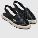 Disney Dumbo Dreams Take Flight Rounded Toe Slip Ons & Espadrilles (Black)
