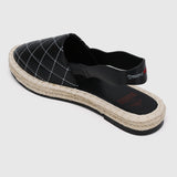 Disney Dumbo Dreams Take Flight Rounded Toe Slip Ons & Espadrilles (Black)