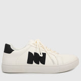 Hobnoob Rounded Toe Sneakers Men (Black)