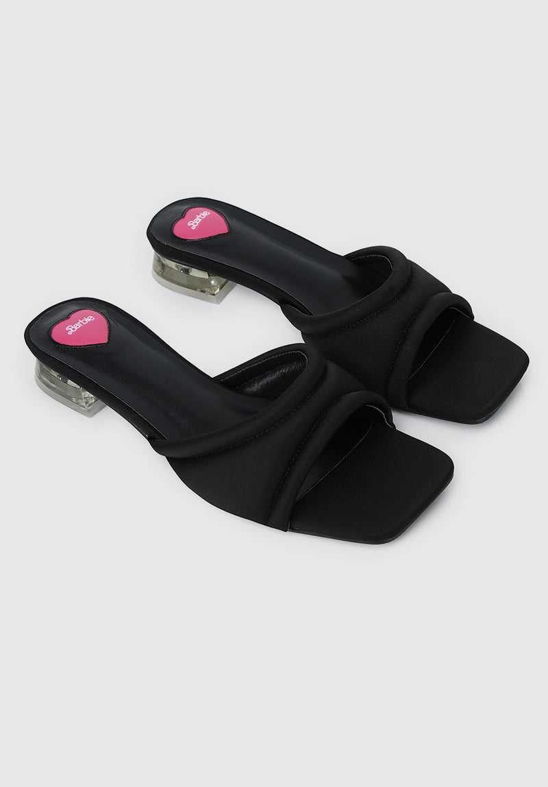 Barbie Venus Open Toe Sandals & Flip Flops (Black)