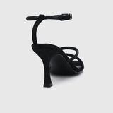 Jobeth Open Toe Heels (Black)
