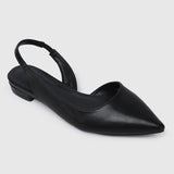 Ayn Pointed Toe Heels (Black)
