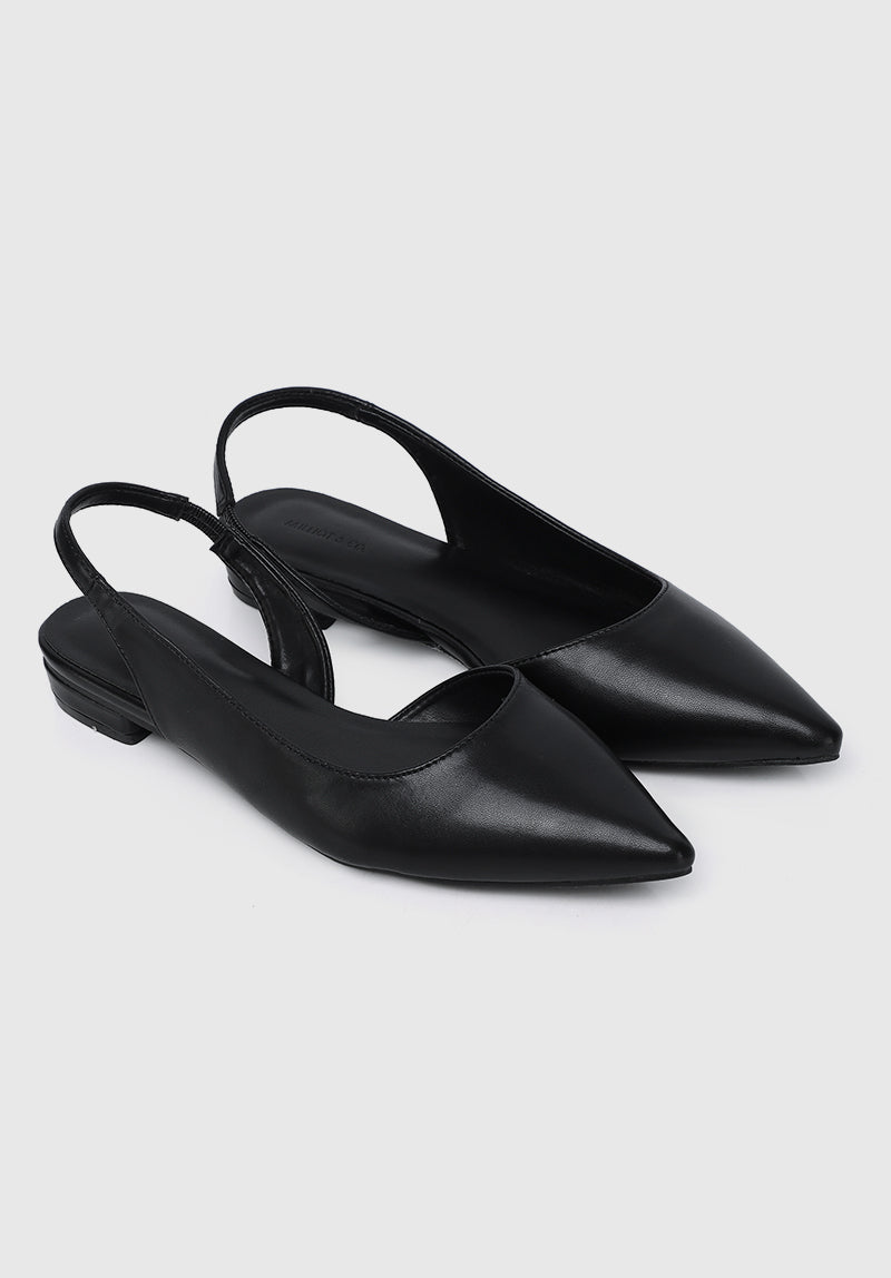 Ayn Pointed Toe Heels (Black)