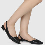 Ayn Pointed Toe Heels (Black)
