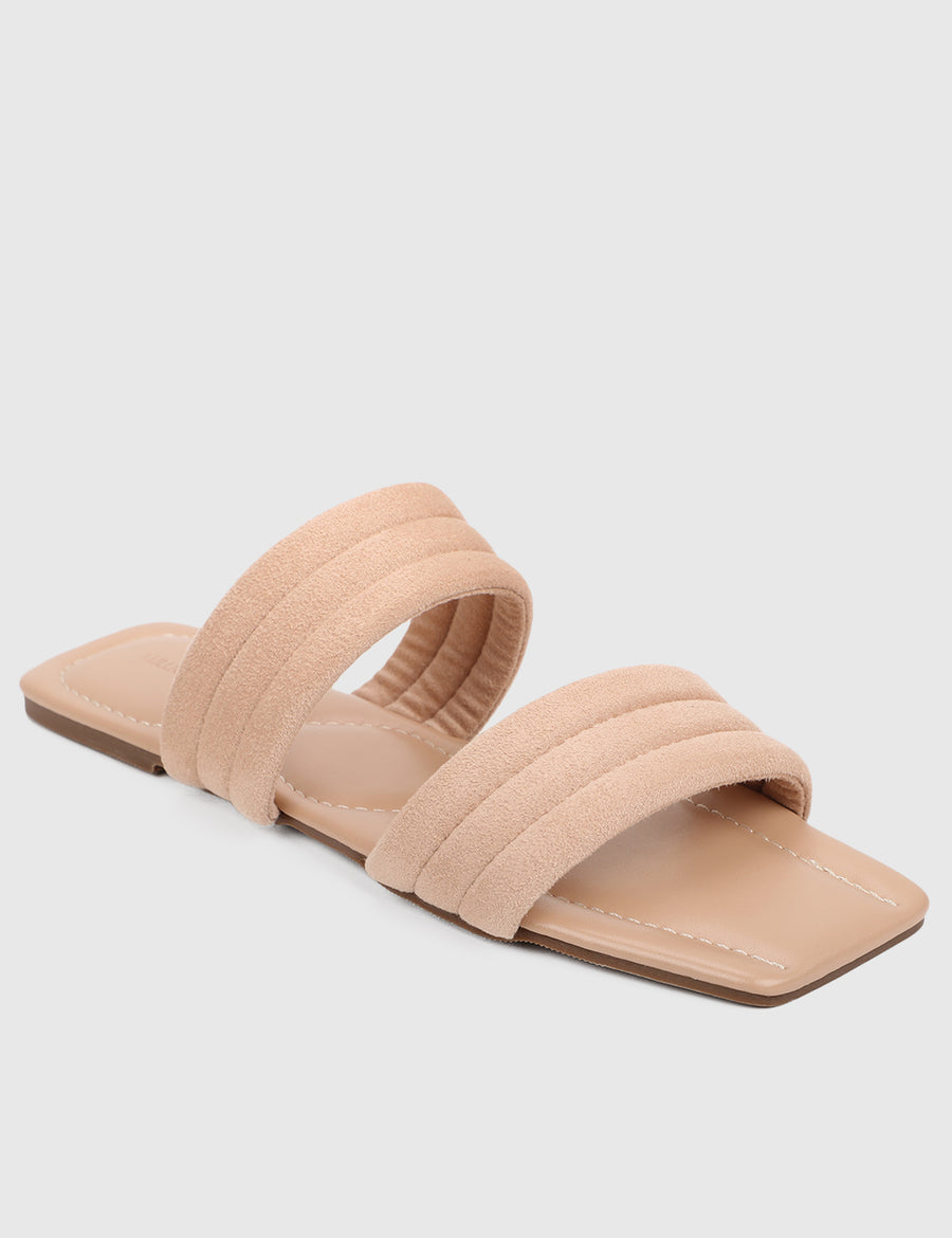 Esta Open Toe Sandals & Flip Flops (Nude)