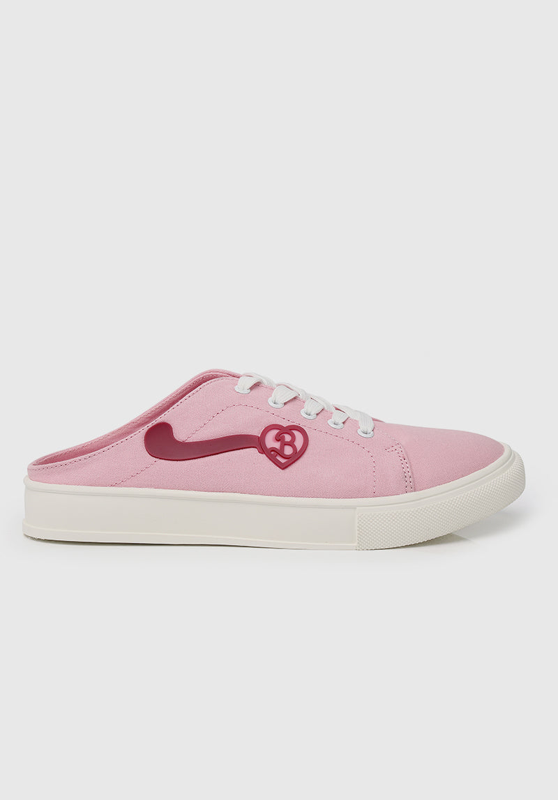 Barbie Bold Babe Rounded Toe Sneakers (Pink)