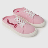 Barbie Bold Babe Rounded Toe Sneakers (Pink)