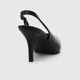 Moyra Pointed Toe Heels (Black)